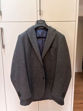 Suitsupply Gray Wool Sport Coat